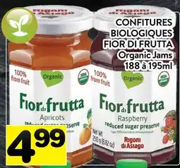 Supermarché PA CONFITURES BIOLOGIQUES FIOR DI FRUTTA | Organic Jams offer