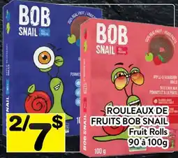 Supermarché PA ROULEAUX DE FRUITS BOB SNAIL | Fruit Rolls offer