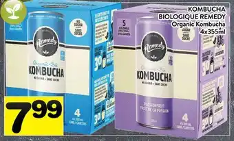 Supermarché PA KOMBUCHA BIOLOGIQUE REMEDY | Organic Kombucha offer