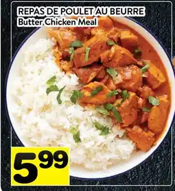 Supermarché PA REPAS DE POULET AU BEURRE | Butter Chicken Meal offer