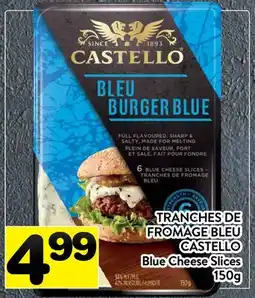 Supermarché PA TRANCHES DE FROMAGE BLEU CASTELLO | Blue Cheese Slices offer