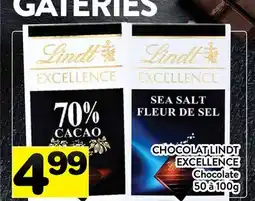 Supermarché PA CHOCOLAT LINDT EXCELLENCE | Chocolate offer
