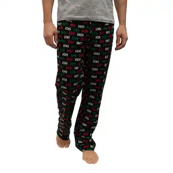 Giant Tiger Comfy Cozy Men's Printed Micropolar Christmas PJ Pants offer