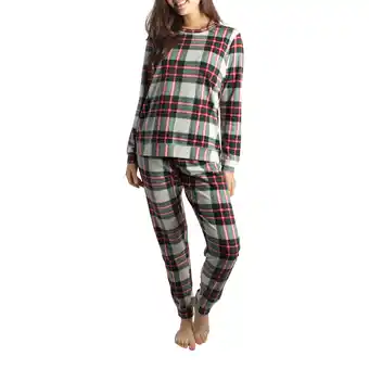 Giant Tiger Carisma Women's Printed Polar Long Sleeve PJ Set with Comfort Waistband, 2 Pieces offer