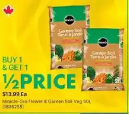 Kent Miracle-Gro Flower & Garden Soil Miracle-Gro Flower & Garden Soil Veg 50L (1835258) offer