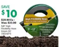 Kent 5/8" High Flexibility Hose Green-50' offer