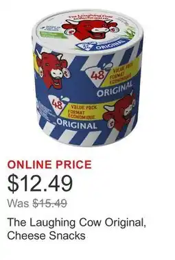 Costco The Laughing Cow Original, Cheese Snacks offer