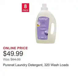 Costco Purenat Laundry Detergent, 320 Wash Loads offer