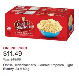 Costco Orville Redenbacher's, Gourmet Popcorn, Light Buttery, 24 × offer