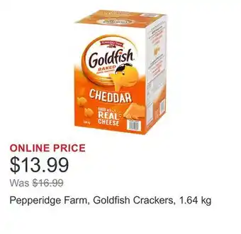 Costco Pepperidge Farm, Goldfish Crackers offer