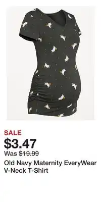 Old Navy Old Navy Maternity EveryWear V-Neck T-Shirt offer