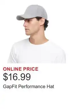 Costco GapFit Performance Hat offer