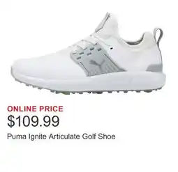 Costco Puma Ignite Articulate Golf Shoe offer