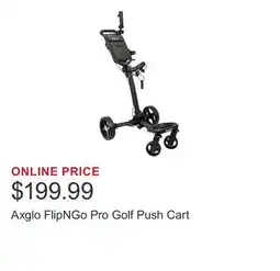 Costco Axglo FlipNGo Pro Golf Push Cart offer