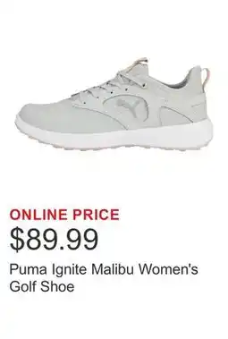 Costco Puma Ignite Malibu Women's Golf Shoe offer