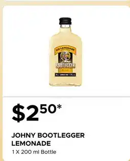 The Beer Store JOHNY BOOTLEGGER LEMONADE offer