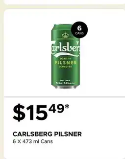 The Beer Store CARLSBERG PILSNER offer