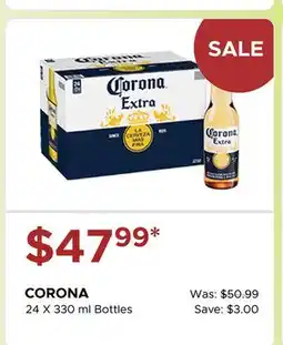 The Beer Store CORONA offer