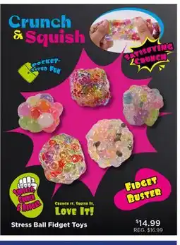 Showcase Stress Ball Fidget Toys offer