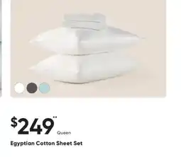 Sleep Country Egyptian Cotton Sheet Set offer
