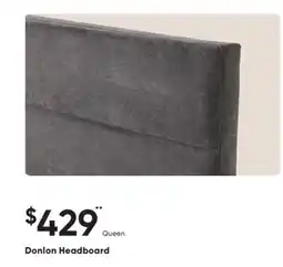 Sleep Country Donlon Headboard offer