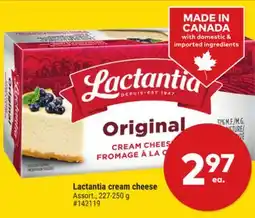 Giant Tiger Lactantia Cream Cheese offer