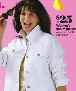 Giant Tiger Women's denim jacket offer