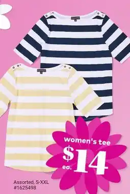 Giant Tiger women's tee offer