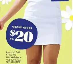 Giant Tiger denim dress offer