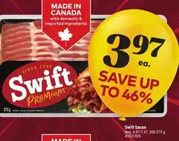 Giant Tiger Swift bacon offer