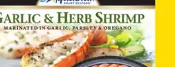 Giant Tiger Aqua Star frozen garlic & herb shrimp offer