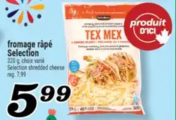 Marché Richelieu FROMAGE RÂPÉ SELECTION | SELECTION SHREDDED CHEESE offer