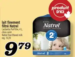 Marché Richelieu LAIT FINEMENT FILTRÉ NATREL | NATREL FINE-FILTERED MILK offer