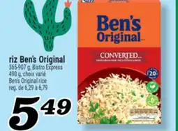 Marché Richelieu RIZ BEN'S ORIGINAL | BEN'S ORIGINAL RICE offer
