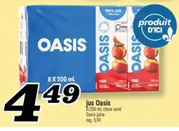 Marché Richelieu JUS OASIS | OASIS JUICE offer