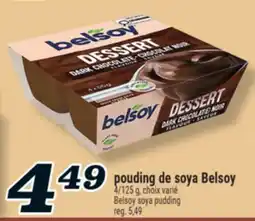 Marché Richelieu POUDING DE SOYA BELSOY | BELSOY SOYA PUDDING offer