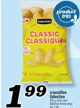 Marché Richelieu CROUSTILLES SÉLECTION | SÉLECTION POTATO CHIPS offer