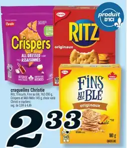 Marché Richelieu CRAQUELINS CHRISTIE | CHRISTIE CRACKERS offer