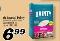 Marché Richelieu RIZ BASMATI DAINTY | DAINTY BASMATI RICE offer