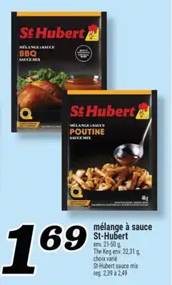 Marché Richelieu MÉLANGE À SAUCE ST-HUBERT | ST-HUBERT SAUCE MIX offer