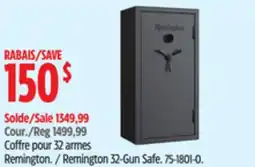 Canadian Tire Remington 32-Gun Safe offer