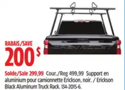 Canadian Tire Erickson Black Aluminum Truck Rack offer