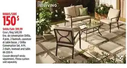 Canadian Tire For Living Orillia Conversation Set, 4-Pc offer