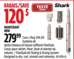 Canadian Tire FlexStyle Air Styling & Drying System. Designed to dry, curl, smooth and volumize offer