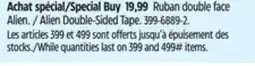 Canadian Tire As Seen On TV Alien Double-Sided Tape offer
