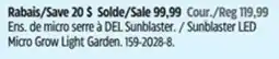 Canadian Tire Sunblaster LED Micro Grow Light Garden offer