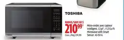 Canadian Tire TOSHIBA 1.3 Cu-Ft Microwave with Smart Sensor offer
