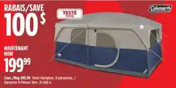 Canadian Tire Coleman Hampton 9-Person Tent offer