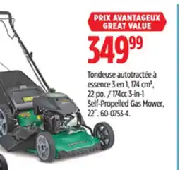 Canadian Tire Certified 174cc 3-in-1 Self-Propelled Gas Mower, 22˝ offer