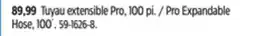 Canadian Tire Pro Expandable Hose, 100 offer